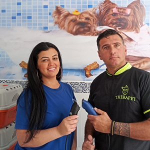 Ex-casal trabalha junto para manter o negócio e o amor pelos animais, em Mafra