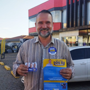 Manutenção da BR-280 e hospital infantil serão bandeiras do candidato Adilson Sabatke