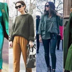 Tons de verde são a nova tendência no mundo da moda