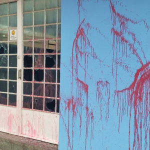 Igreja evangélica é alvo de vandalismo em Mafra