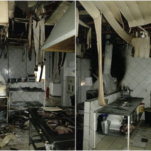 Incêndio atinge cozinha de restaurante no Centro de Mafra