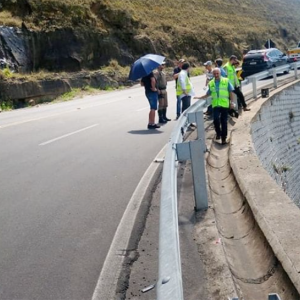 Serra de Doutor Pedrinho é liberada apenas para veículos leves