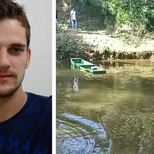 Embarcação vira e homem morre afogado em tanque de aproximadamente 6 metros