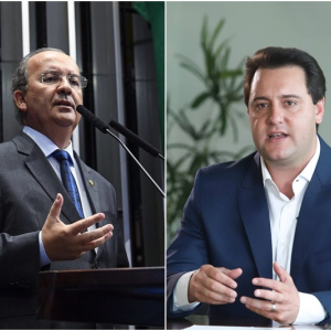 Posse de Jorginho Mello e Ratinho Junior será em 1° de janeiro
