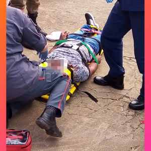 Homem é levado para a UTI em estado grave após ser agredido em Mafra
