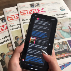 Saiba como receber notícias pela comunidade do Riomafra Mix no WhatsApp