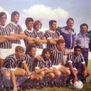 Leocádio Cônsul vestiu a camisa do Operário em amistoso contra o Figueirense