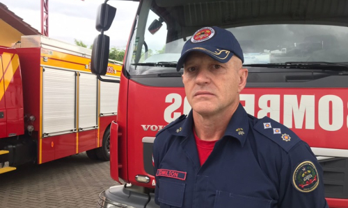 Major Edmilson Duffeck assume comando do Corpo de Bombeiros de Mafra