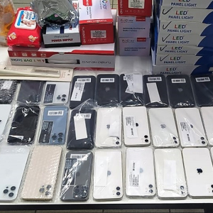PRF apreende mais de R$ 204 mil em celulares e eletrônicos em duas abordagens na BR-116