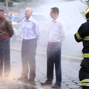 Major Edmilson Duffeck assume oficialmente comando dos bombeiros de Mafra