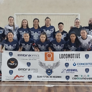 Águia Futsal de Rio Negrinho vence a Copa Mafrense de Futsal Feminino