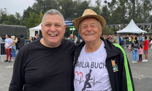 Filho e irmão de Wilson Buch prestigiam a 53ª edição da Corrida Rústica