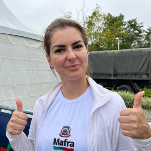 Secretária de Educação de Mafra prestigia 53ª Corrida Rústica