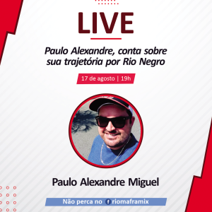 Mecânico em Guaramirim, ex-morador de Rio Negro participa de Live no Riomafra Mix