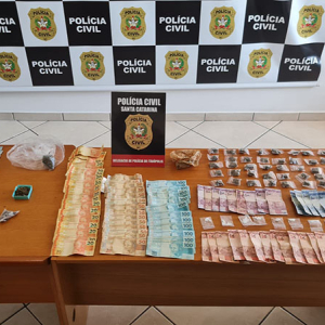 Operação da Polícia Civil mira tráfico de drogas e receptação de produtos furtados
