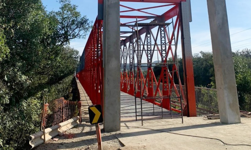 Ponte entre Lapa e Campo do Tenente terá tráfego liberado no início de julho