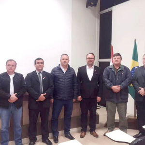 Nova diretoria do Conselho de Segurança de Mafra toma posse