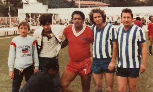 Mafra recebeu Garrincha no Estádio Alfredo Herbst em 1982