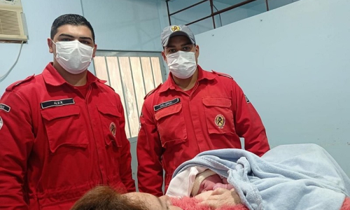 Bombeiros Voluntários atendem parto dentro de casa em Itaiópolis
