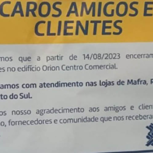 Belem fecha em Rio Negrinho e segue sem data para inaugurar filial em Mafra