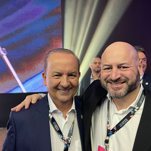 Ao lado do governador, Emerson Maas participa de evento sobre tecnologia