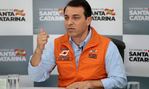 “Quando os catarinenses se unem, qualquer obstáculo pode ser superado”, diz Carlos Moisés