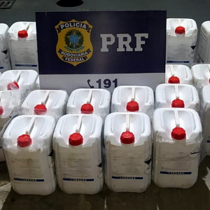 680 litros de agrotóxico contrabandeado são apreendidos na BR-116