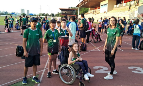 Atletas de Mafra se destacam nas Paralimpíadas Escolares em São Paulo