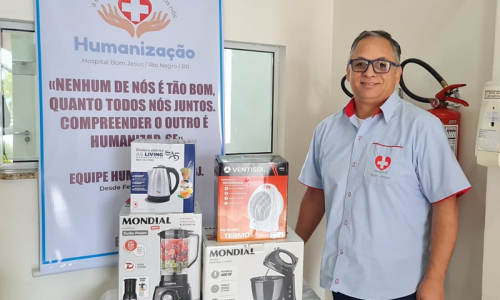 Voluntários do Hospital Bom Jesus promovem evento beneficente e rifa para arrecadar fundos