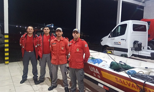 Bombeiros Voluntários de Itaiópolis se unem à força-tarefa para auxiliar cidade de Taió