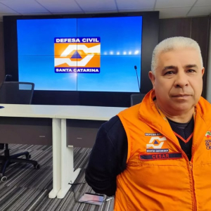 Diretor de gestão de desastres avalia impacto das chuvas em SC