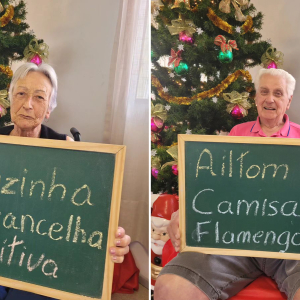 De calçados a corda de bandolim: idosos do Lar dos Velhinhos pedem presentes de Natal