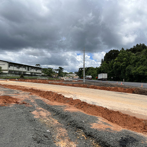 Obras na BR-280, em Bela Vista, geram reclamações de comerciantes; entenda