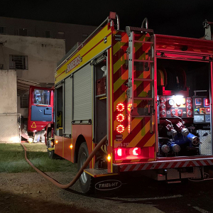 Princípio de incêndio mobiliza Corpo de Bombeiros