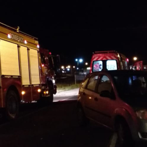 Casal fica ferido em acidente de trânsito na BR-280