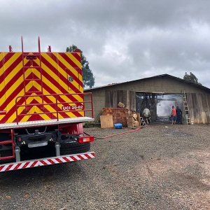 Ação dos Bombeiros Voluntários salva mais de 12 toneladas de fumo