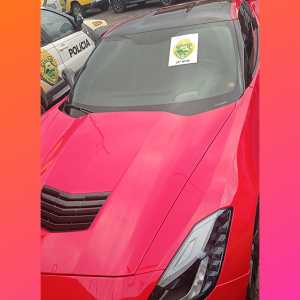 Carro avaliado em mais de R$ 600 mil é apreendido pela polícia