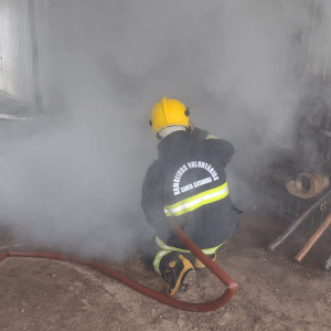 Incêndio em estufa destrói mais de uma tonelada de fumo