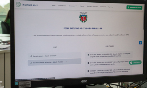 Fez concurso do Governo do Paraná? Veja gabarito preliminar