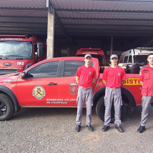 Bombeiros de Itaiópolis seguem para força tarefa no Rio Grande do Sul