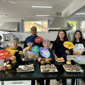 Canal C anuncia as últimas vagas para o curso de padaria e confeitaria Kids/Teens