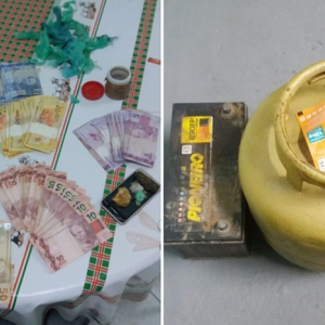 Homens são presos por furto, receptação e posse de drogas em Rio Negro