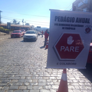 Bombeiros Voluntários promovem pedágio solidário nesta terça-feira