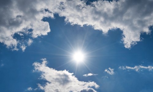 Semana será de sol entre nuvens e calor em Riomafra