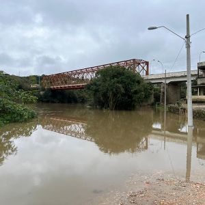 Após se aproximar de cota de risco, nível do rio Negro começa a baixar