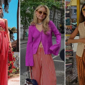Calça listrada: A queridinha do verão europeu