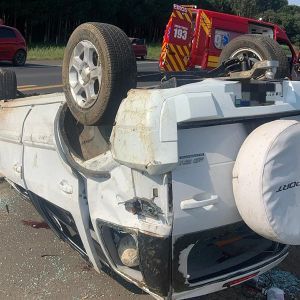 Morador de Itaiópolis morre em capotamento de veículo na BR-280