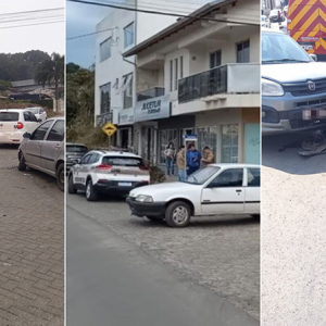 Em menos de uma semana, cinco acidentes de trânsito são registrados em Itaiópolis