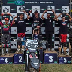 Ben-Hur Pillati conquista dois pódios na 7ª etapa do Paranaense de Velocross
