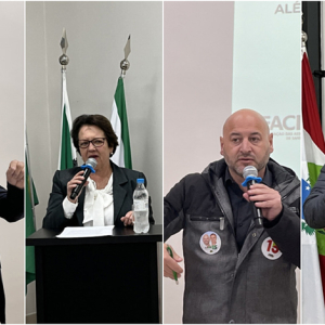 Candidatos à Prefeitura de Mafra recebem cartilha “Voz Única”, com demandas de empresários